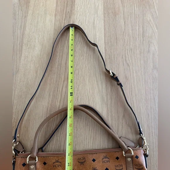 MCM Cognac Shoulder bag - Picture 15 of 16